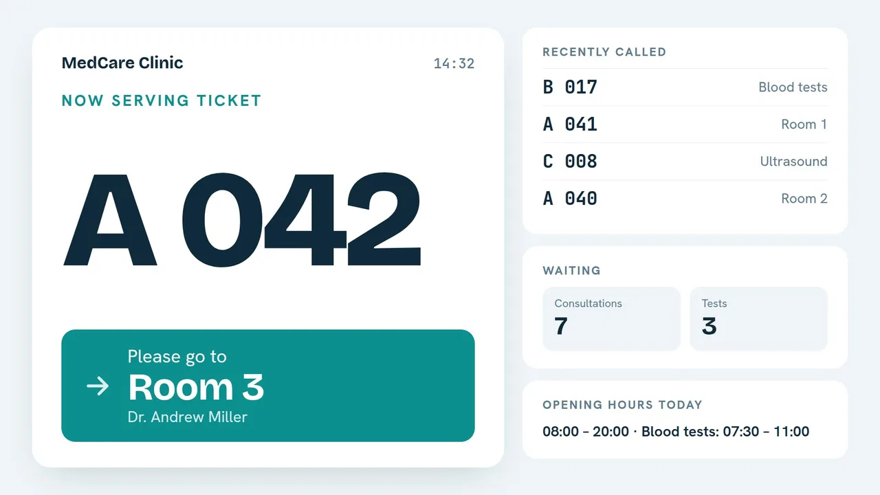 Queue and calling